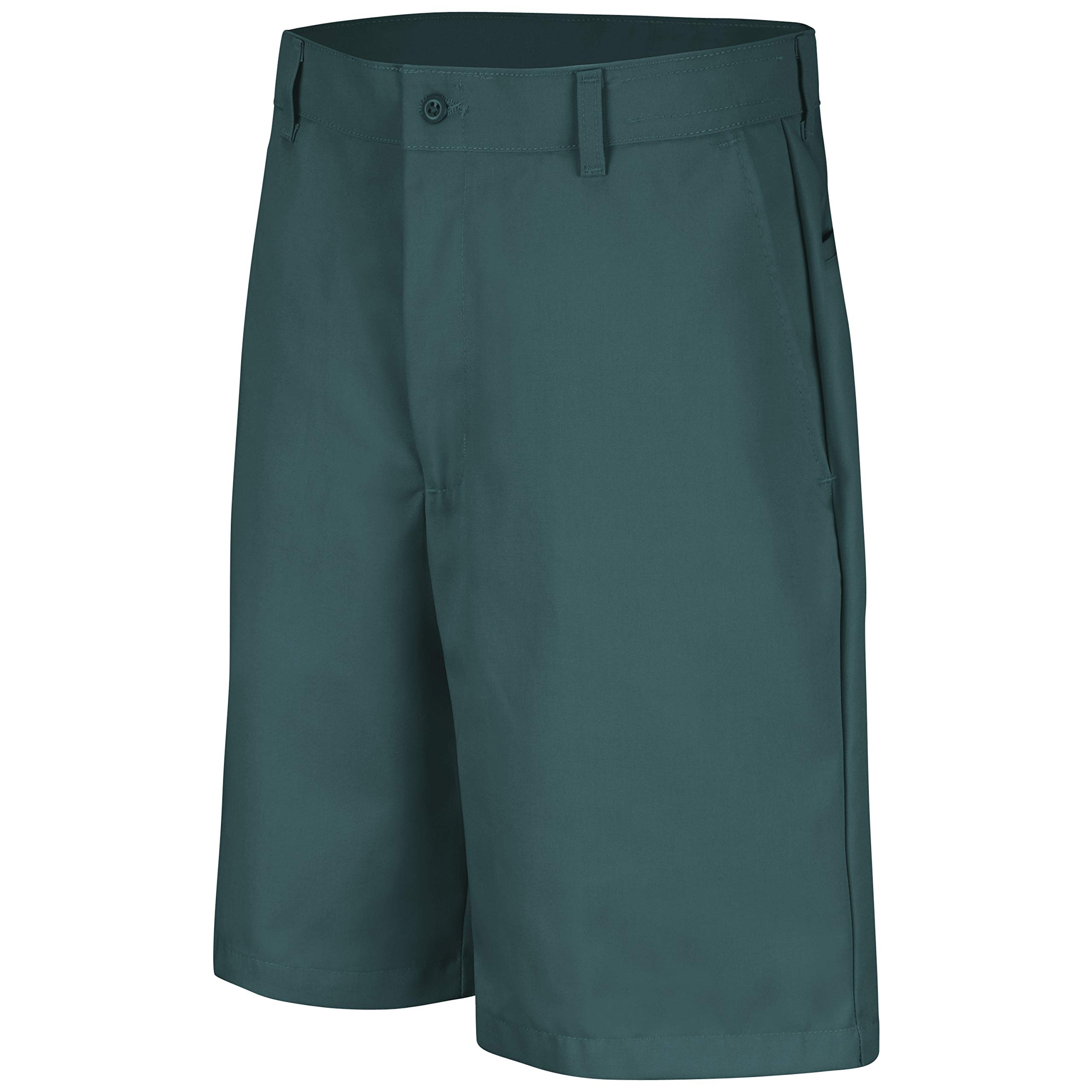 Red Kap Men's Plain Front Work Shorts - Durable & Comfortable for Construction, Landscaping & Outdoor Jobs