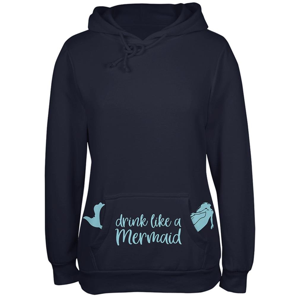 Mermaid Pocket Pet Juniors Soft Hoodie - Cute & Cozy Pullover for Girls | Perfect for School, Sleepovers & Casual Outfits