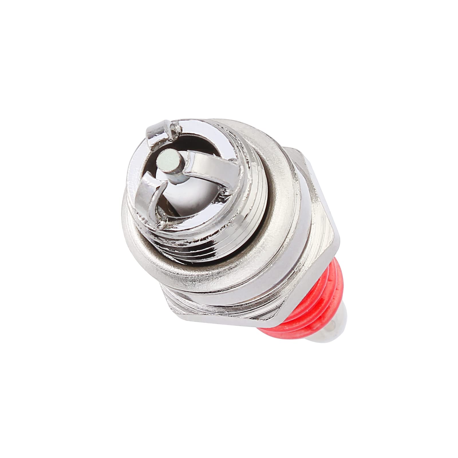 2Pcs L7T 3 Electrode Spark Plug for 33cc 43cc 47cc 49cc 2-Stroke Engines - Compatible with Mini Pocket Bikes, ATVs, Quads, Scooters, Trimmers, Blowers, Chainsaws, Brushcutters, Lawnmowers, Echo & Wacker - Ideal for Small Engine Performance & Maintenance