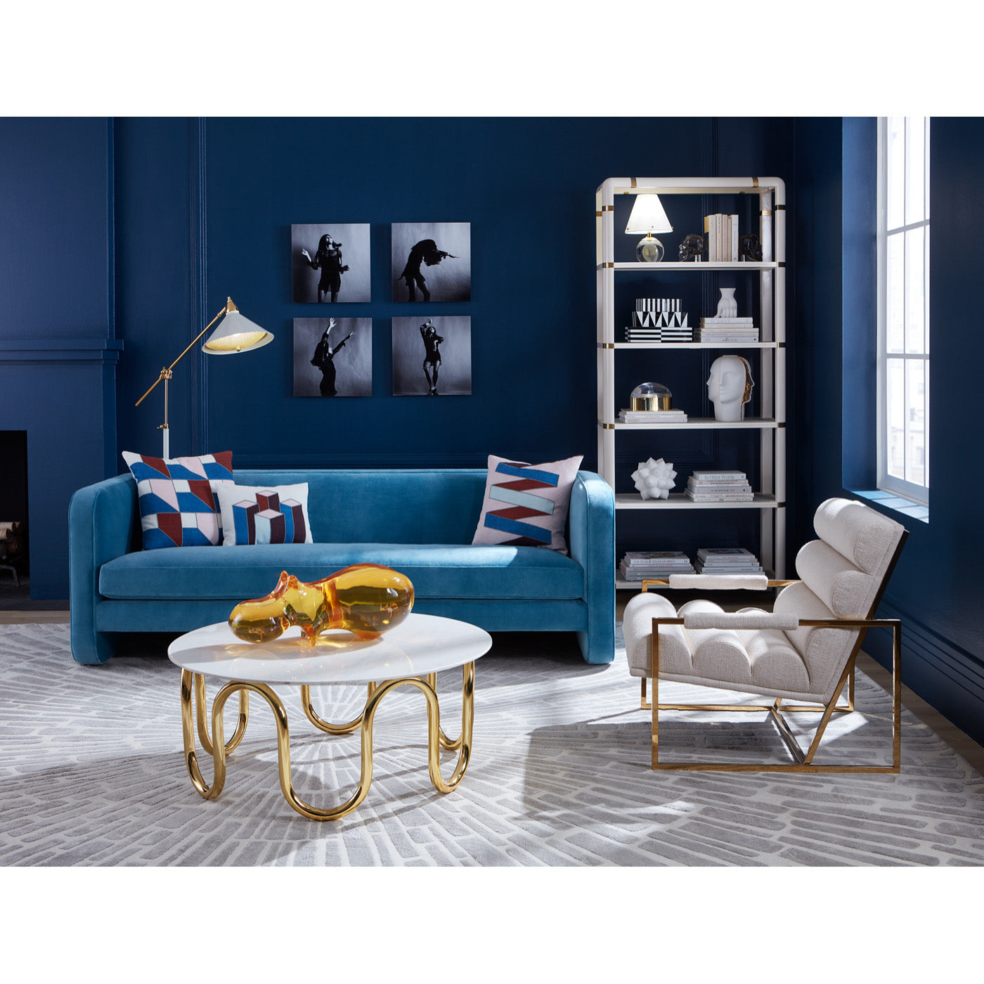 Stylish Scalinatella Cocktail Table - Modern Side Table for Living Room, Bedroom & Office - Perfect for Coffee, Books & Decor
