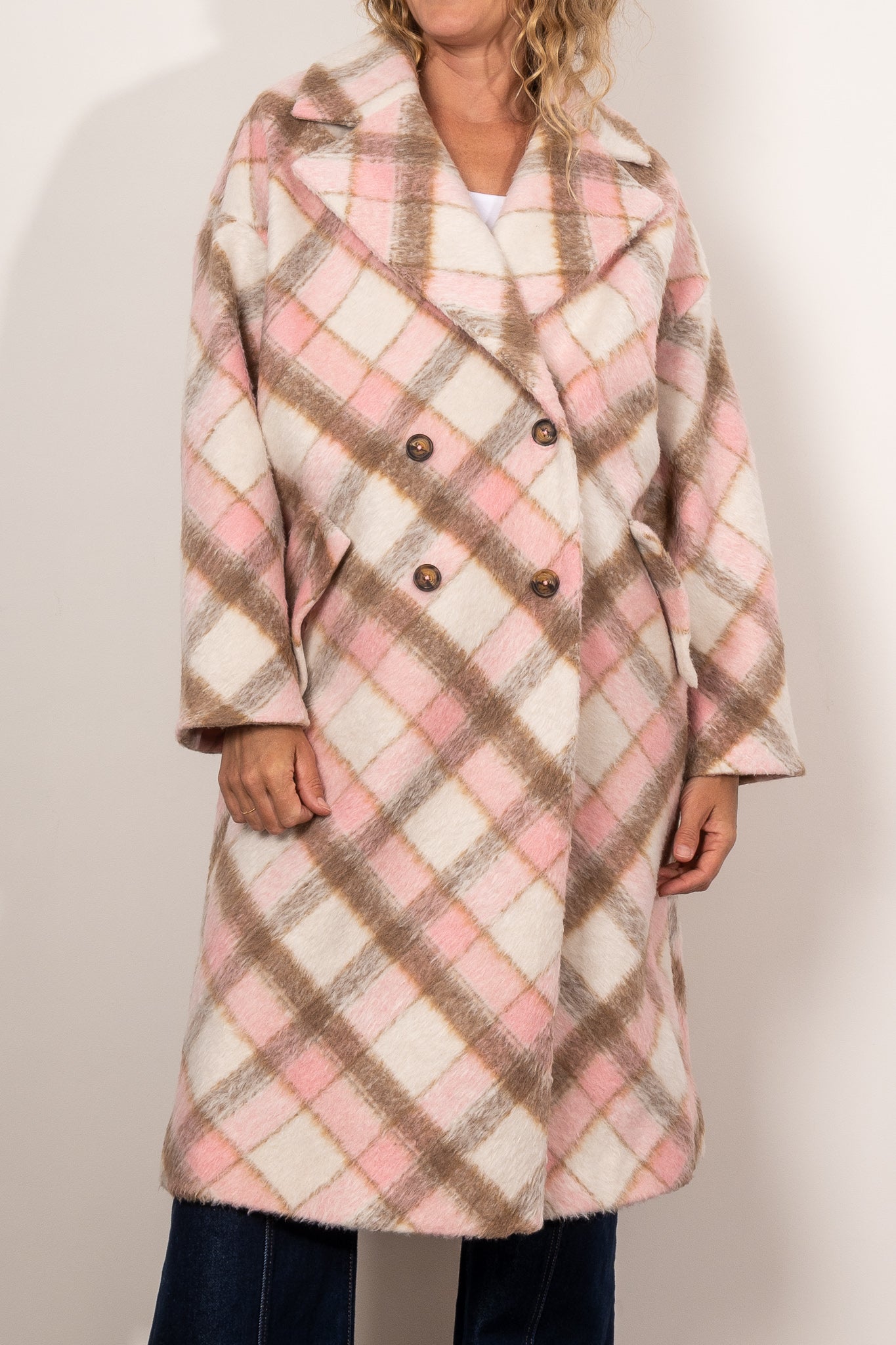 COOP by Trelise Cooper Women's Time Check Coat - Stylish Winter Outerwear for Work & Evening Events