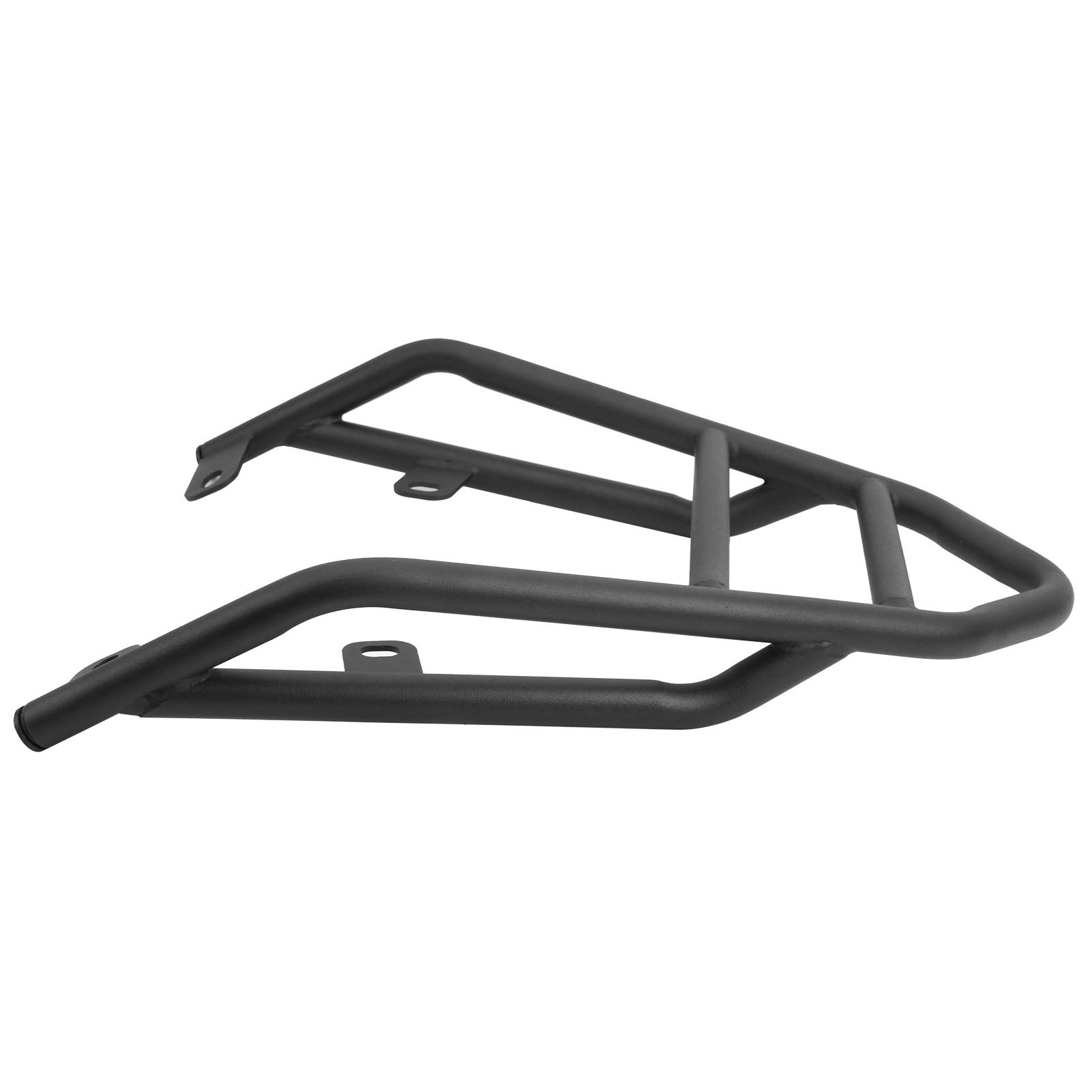 Ducati Scrambler 400 SIXTY2 803 Classic Cafe Racer Motorcycle Rear Luggage Rack - Heavy Duty Steel Pipe Bracket M516-B035-BLK for Solo Seat & Storage | Perfect for Commuting, Touring & Adventure Riding