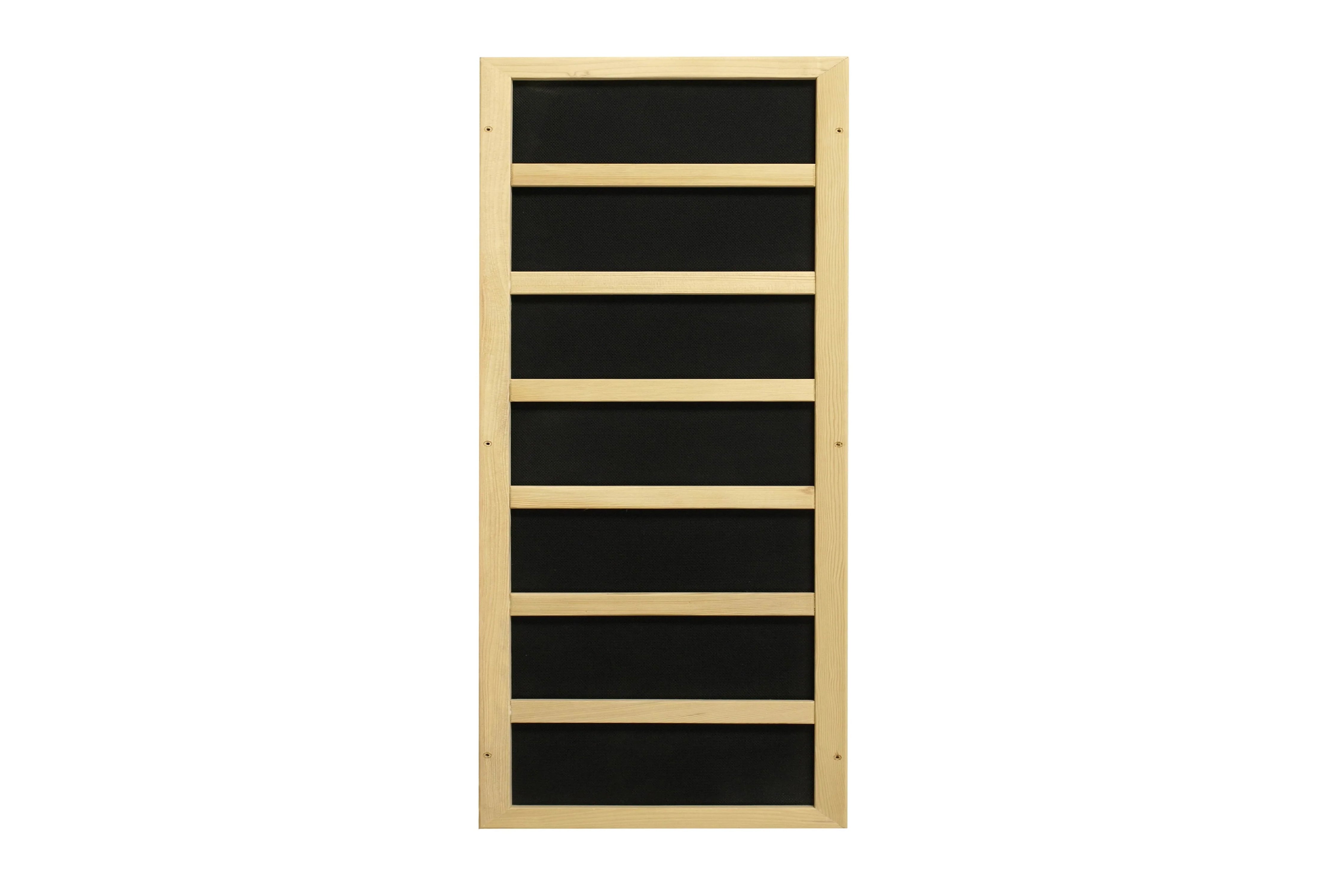 Golden Designs Gracia 1-2 Person Low EMF FAR Infrared Sauna for Home Spa Relaxation & Detox - Perfect for Small Spaces & Wellness Therapy
