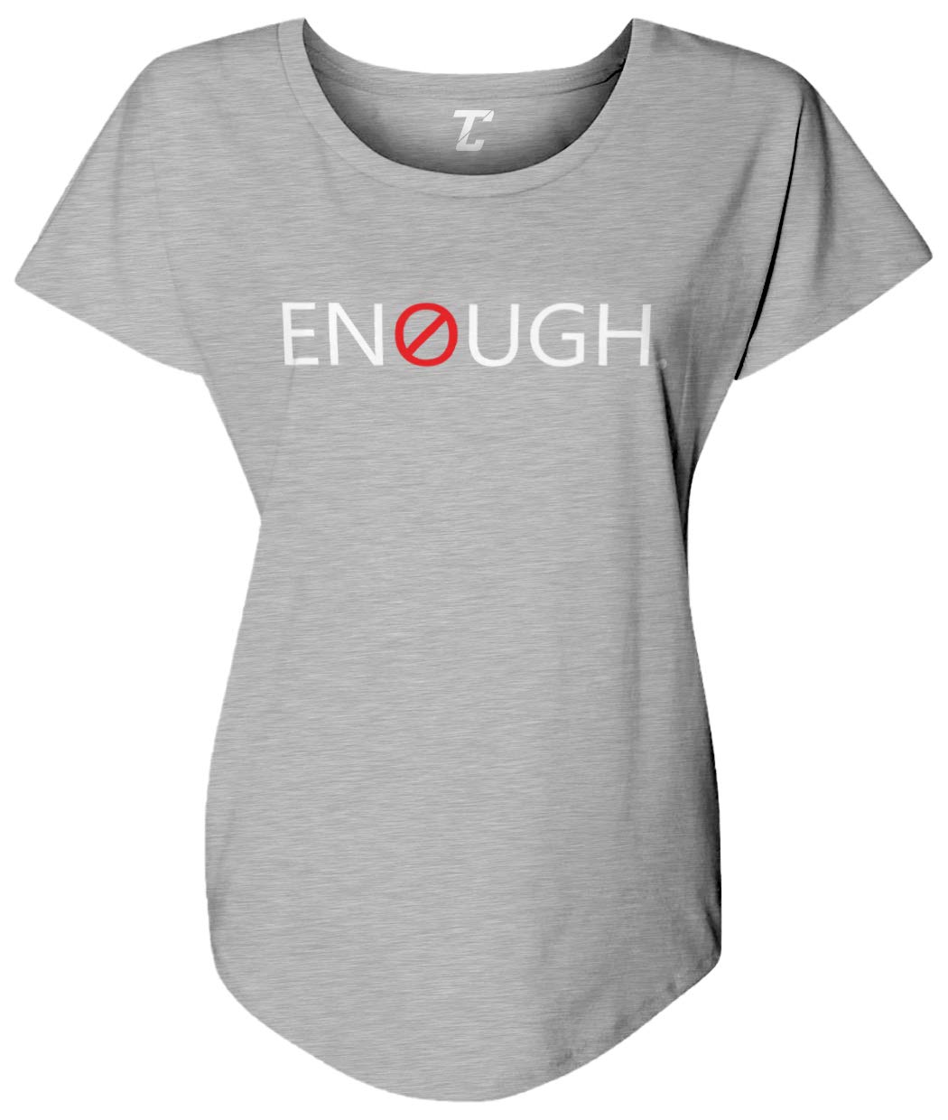 Stop Gun Violence Women's Dolman Sleeve T-Shirt - Anti-Violence Awareness Tee for Protest, Rally & Social Activism