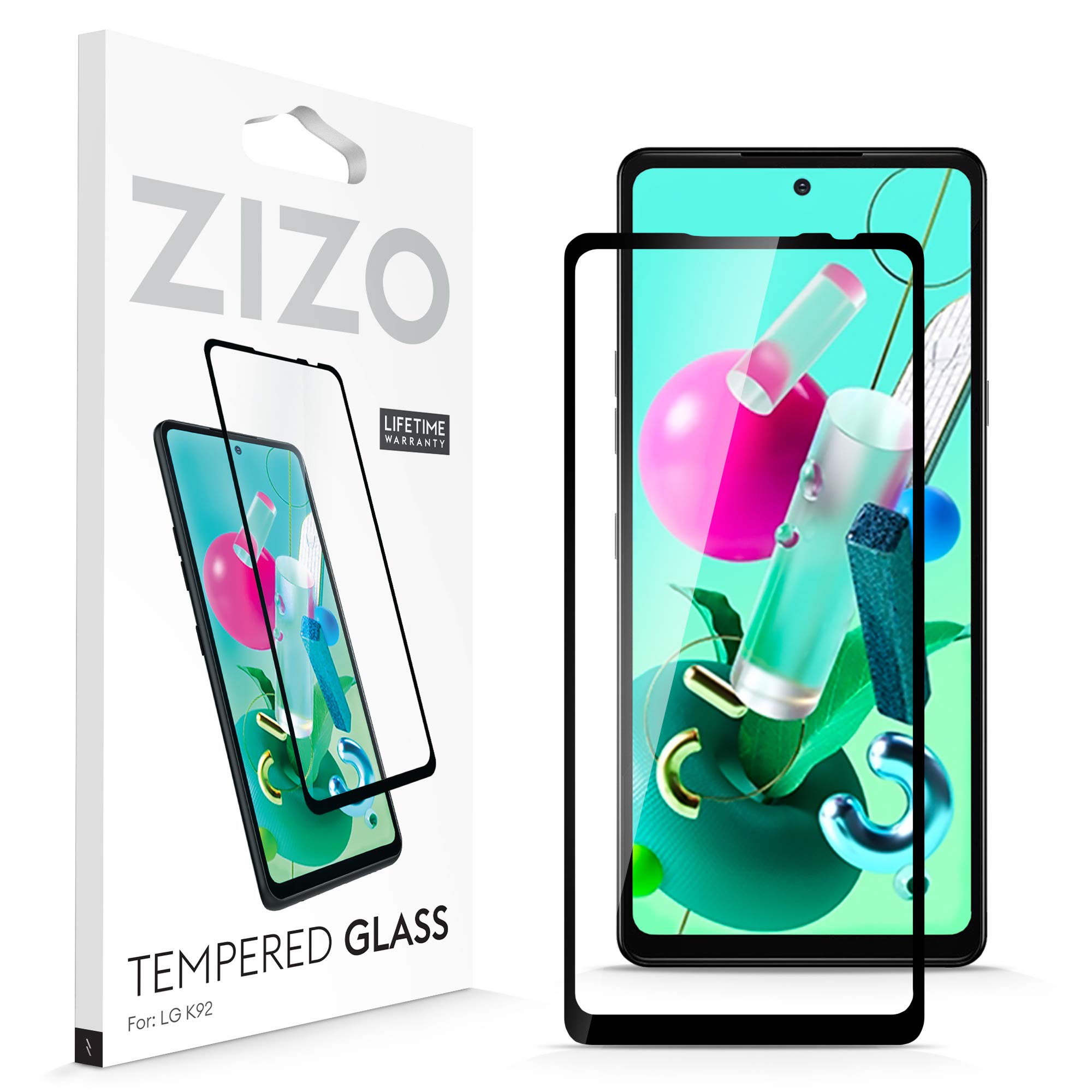 ZIZO Tempered Glass for LG K92 5G - Screen Protector for Daily Use