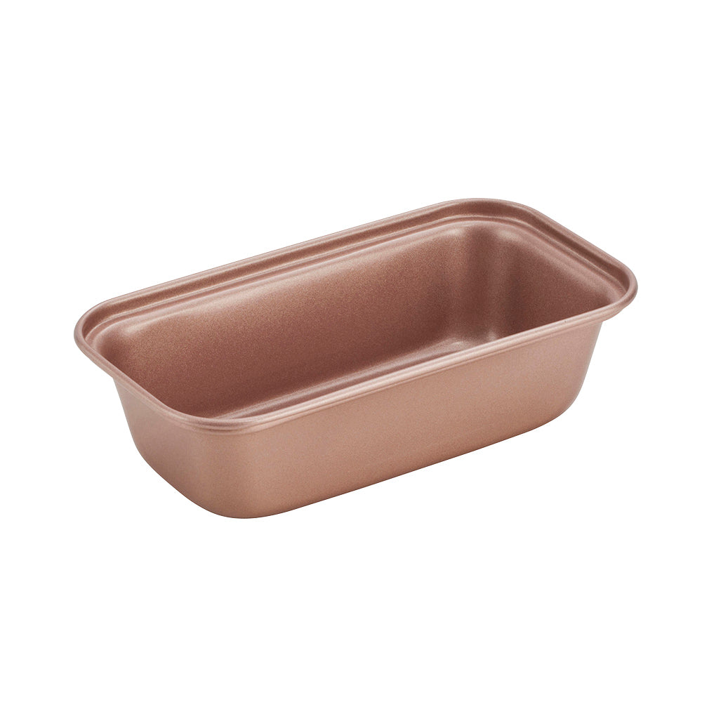 Rose Gold Mini Loaf Pan 15.5cm (6.1 Inch) - Nonstick Baking Pan for Air Fryer & Oven - Perfect for Mini Breads, Cakes & Desserts