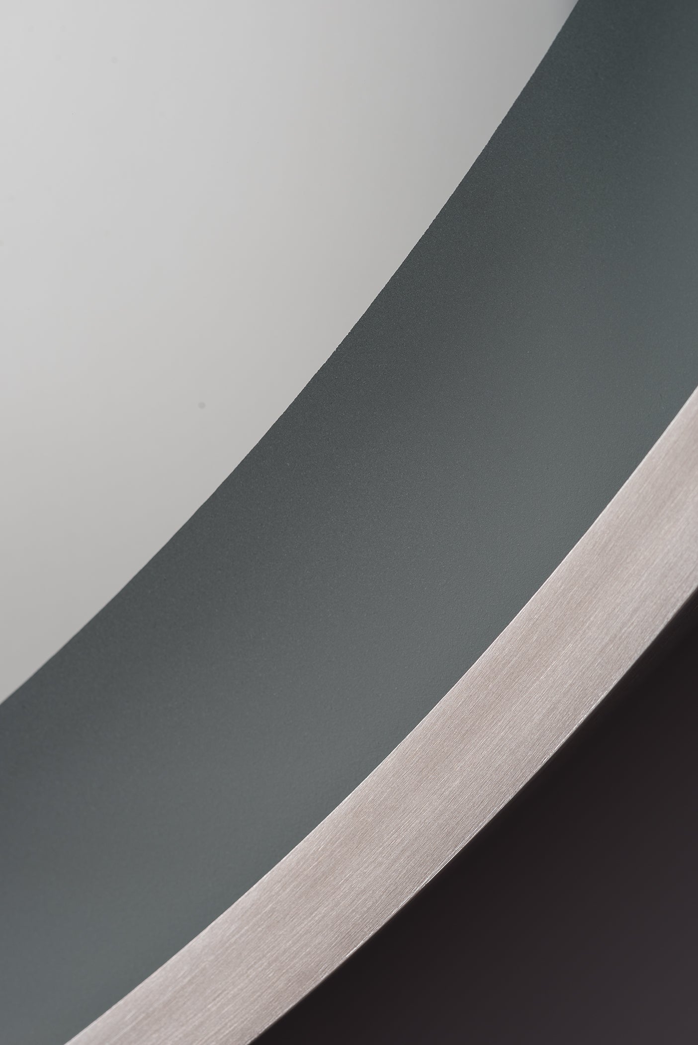 Radiance 36-Inch Round Wall Mirror in Brushed Nickel Finish - Perfect for Bathroom Vanity, Bedroom Decor & Entryway