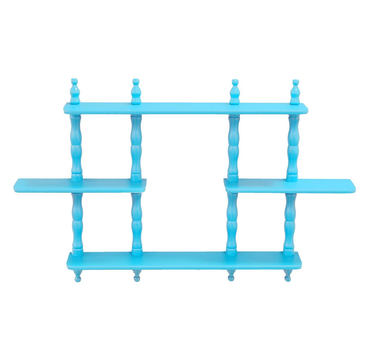 Frenchi Furniture Shelf - Modern Blue Storage Shelf for Living Room, Bedroom & Office | Durable & Stylish Home Organization Solution