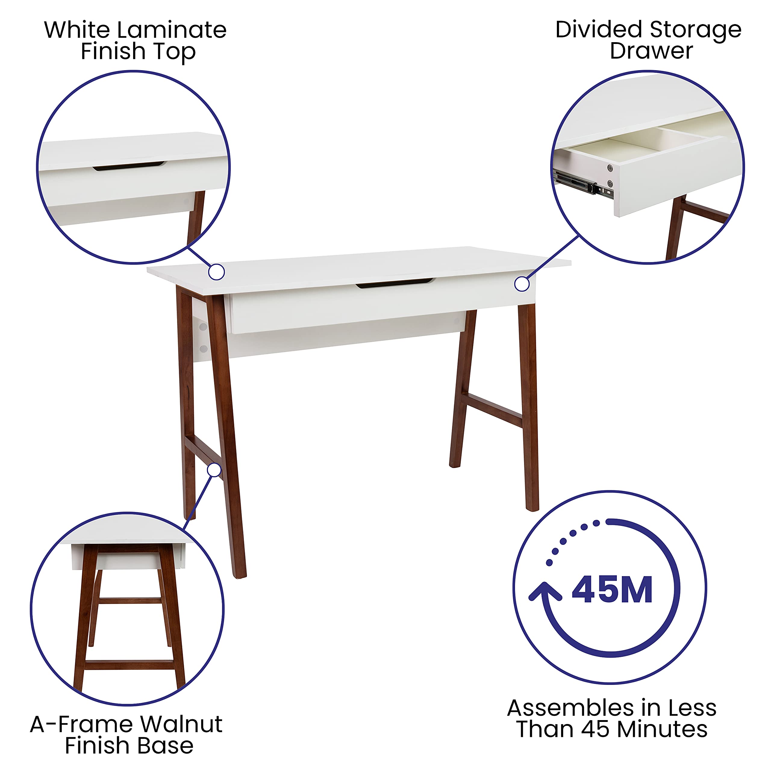 Flash Furniture Darla 42