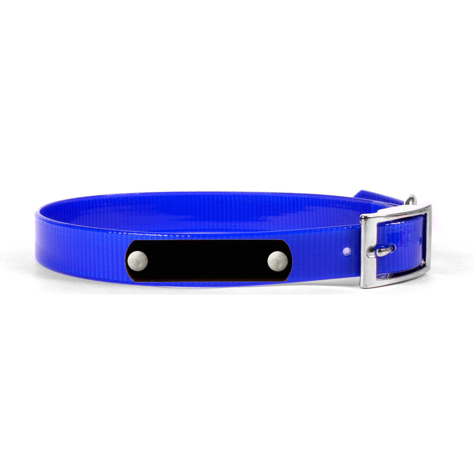 Custom Engraved Waterproof Dog Collar with Name Plate - Durable Nylon Pet Collar for Large Dogs (23