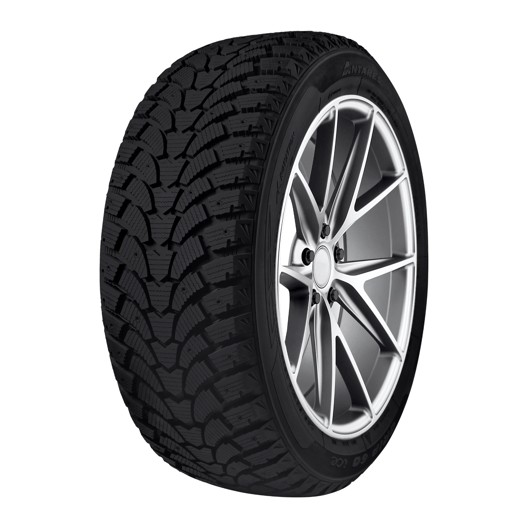 Antares Grip 60 Ice 86T 185/55R15 Winter Tires - Premium Snow & Ice Traction for Cars, SUVs & Sedans - Ideal for Harsh Winter Driving Conditions