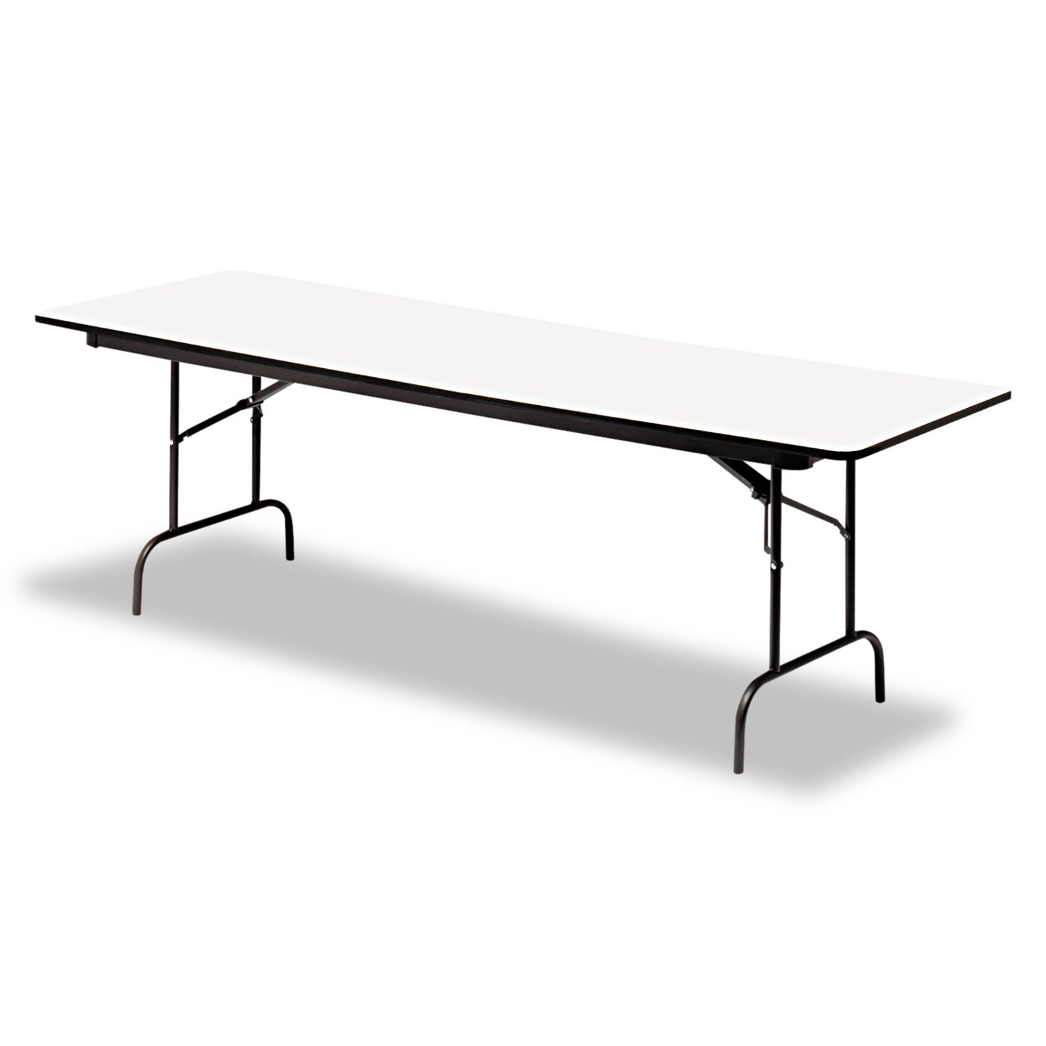 Iceberg OfficeWorks Commercial Wood Laminate Folding Table - 60