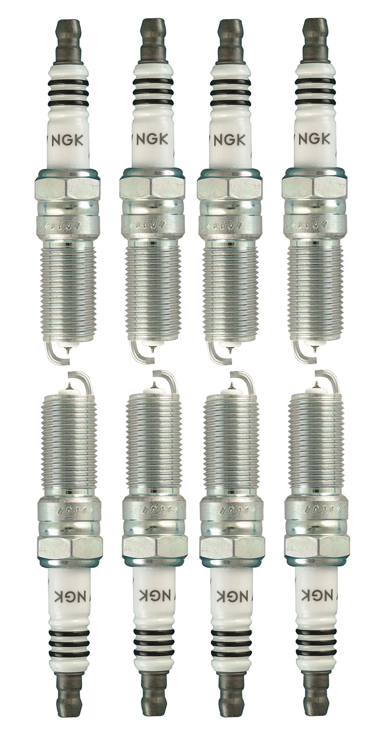 NGK Iridium IX Spark Plugs - Set of 8 Fine Wire Plugs Compatible with Chevrolet, GMC, Cadillac - High Performance for Smooth Engine Start & Fuel Efficiency
