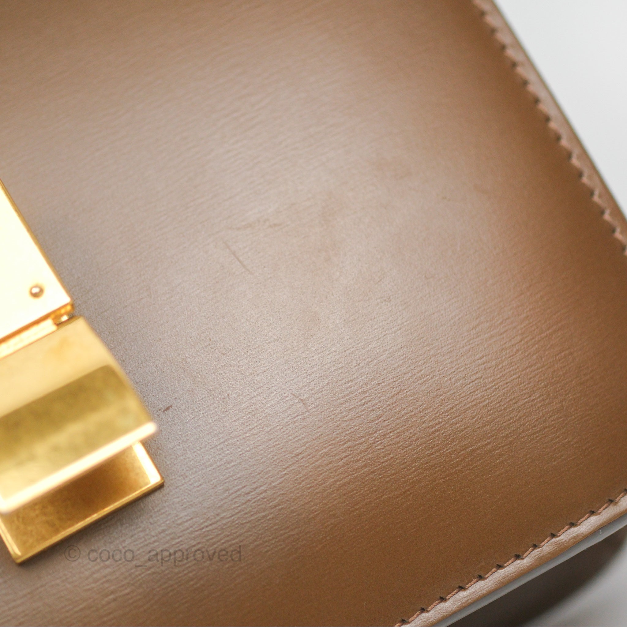 Celine Teen Classic Box Bag in Caramel Box Calfskin Leather - Perfect for Work, Travel & Everyday Luxury
