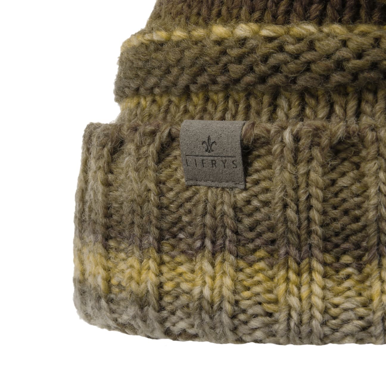 Lierys Bernardo Oversize Knit Hat - Soft Chunky Cable Knit Beanie for Women & Men | Winter Warm Slouchy Hat for Outdoor Activities, Skiing & Casual Wear