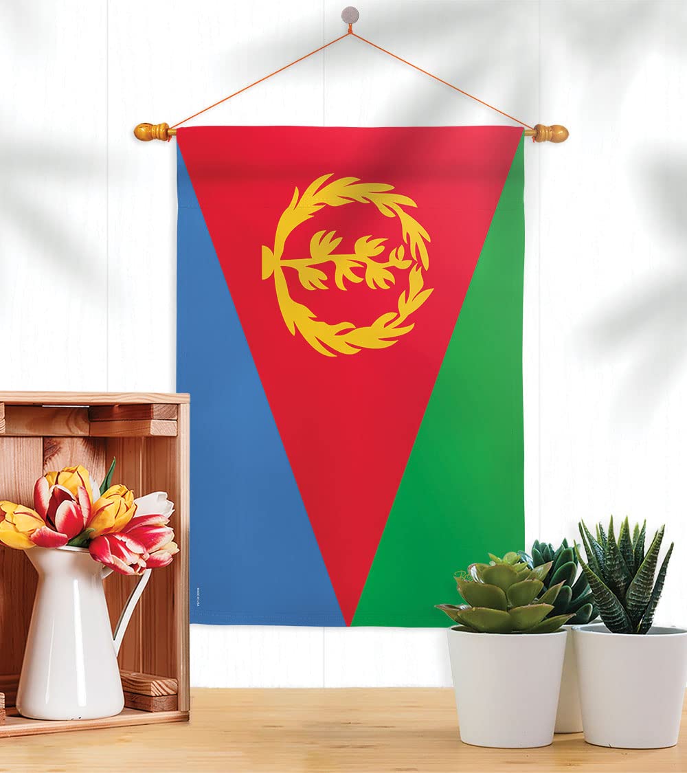 Eritrea National Flag Set 28x40