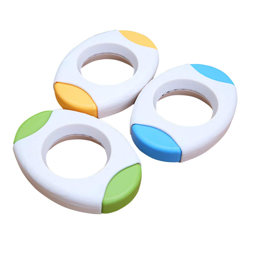 UPKOCH 3Pcs Egg Shell Opener Set - Premium Eggshell Cracker & Egg Cutter Tool for Easy Egg Opening - Kitchen Gadgets for Home, Restaurant & Baking (Mixed Colors) - Perfect for Breakfast, Baking & Meal Prep