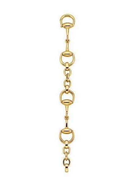Gucci 18K Yellow Gold Horsebit Bracelet for Women - Luxury Fashion Jewelry Gift for Birthday, Anniversary & Special Occasions