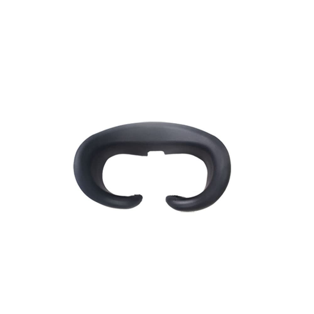 PICO 4 VR Face Cover - Soft Silicone VR Headset Replacement Pad, Anti-Leak Facial Interface with Thickened Cushion for Enhanced Comfort (Black) - Perfect for VR Gaming, Fitness & Virtual Reality Experiences