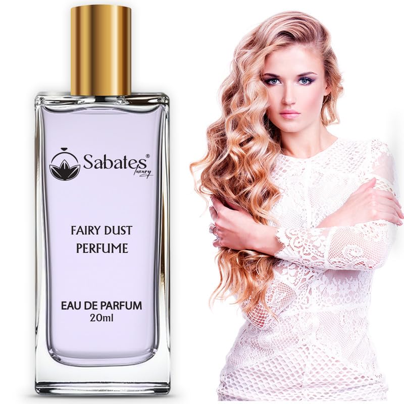 Sabates Fairy Dust Perfume for Women - Long Lasting Beachy Fragrance with Floral Notes | Perfect for Summer, Beach Vacations & Everyday Wear