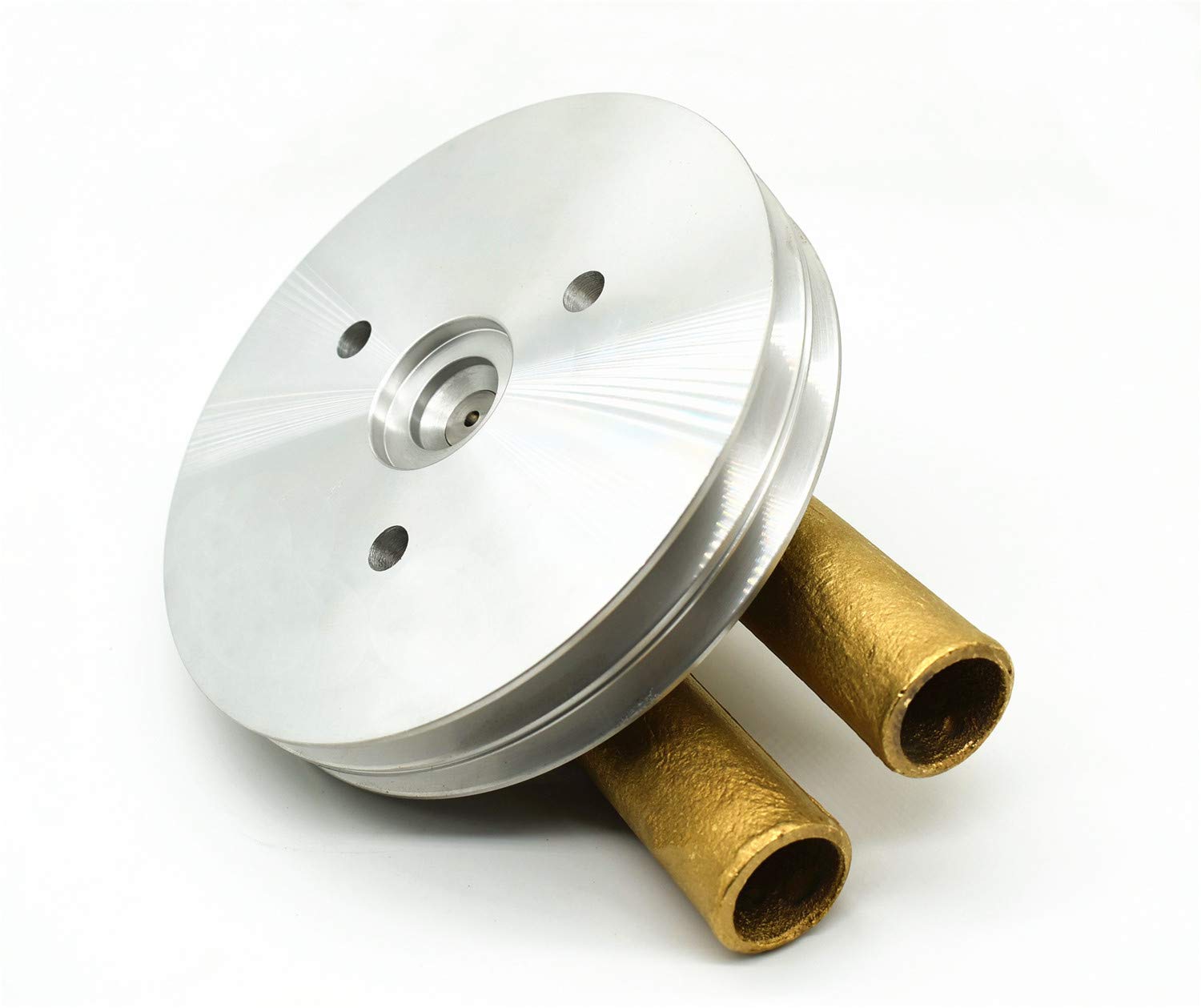 Volvo Penta Sea Water Pump Replacement 21214596 - Compatible with 4.3L, 5.0L & 5.7L Engines - Fits Belt Pulley System - Replaces OEM 21214596 & 3858229 - Perfect for Marine Engine Cooling & Boat Maintenance