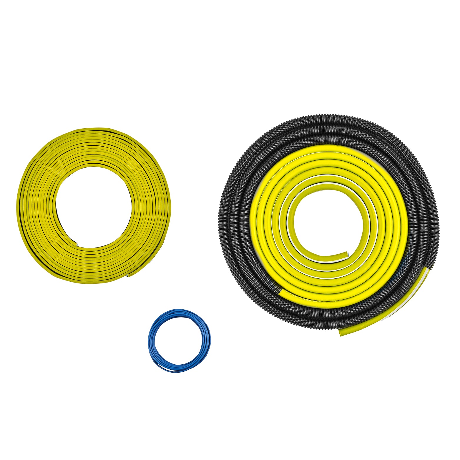 4 GA Amplifier Installation Kit - Heavy Duty Power & Ground Wire, Fuse Holder, Terminals - Perfect for Car Audio, Marine & RV Sound Systems (Yellow)