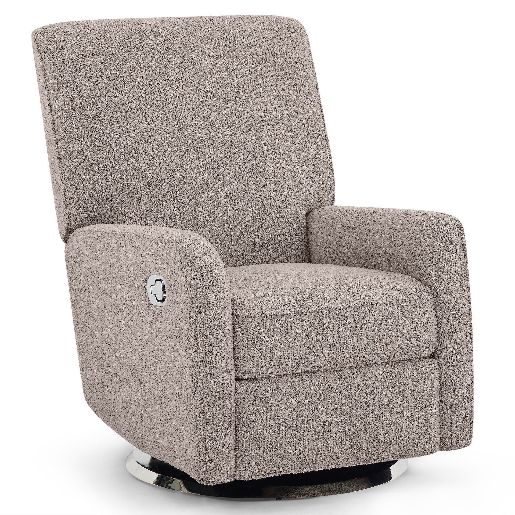 Nest Nursery Swivel Recliner Chair - 360 Degree Rotating Glider Rocker with Lumbar Support - Perfect for Nursing, Feeding & Comfort in Baby Nursery or Living Room