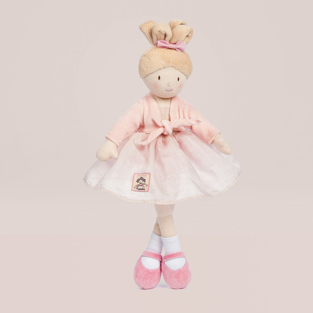Sophie Ballerina Rag Doll with Floss & Rock Magic Color-In Cards | Enchanted Princess Toy for Girls | Perfect for Birthday Gifts, Pretend Play & Creative Coloring Activities