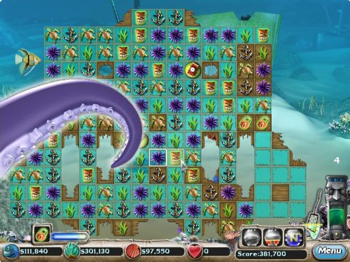 Jewel Games: Big Kahuna Reef 3 - Exciting Underwater Puzzle Adventure Game for PC | Perfect for Family Game Night & Stress Relief