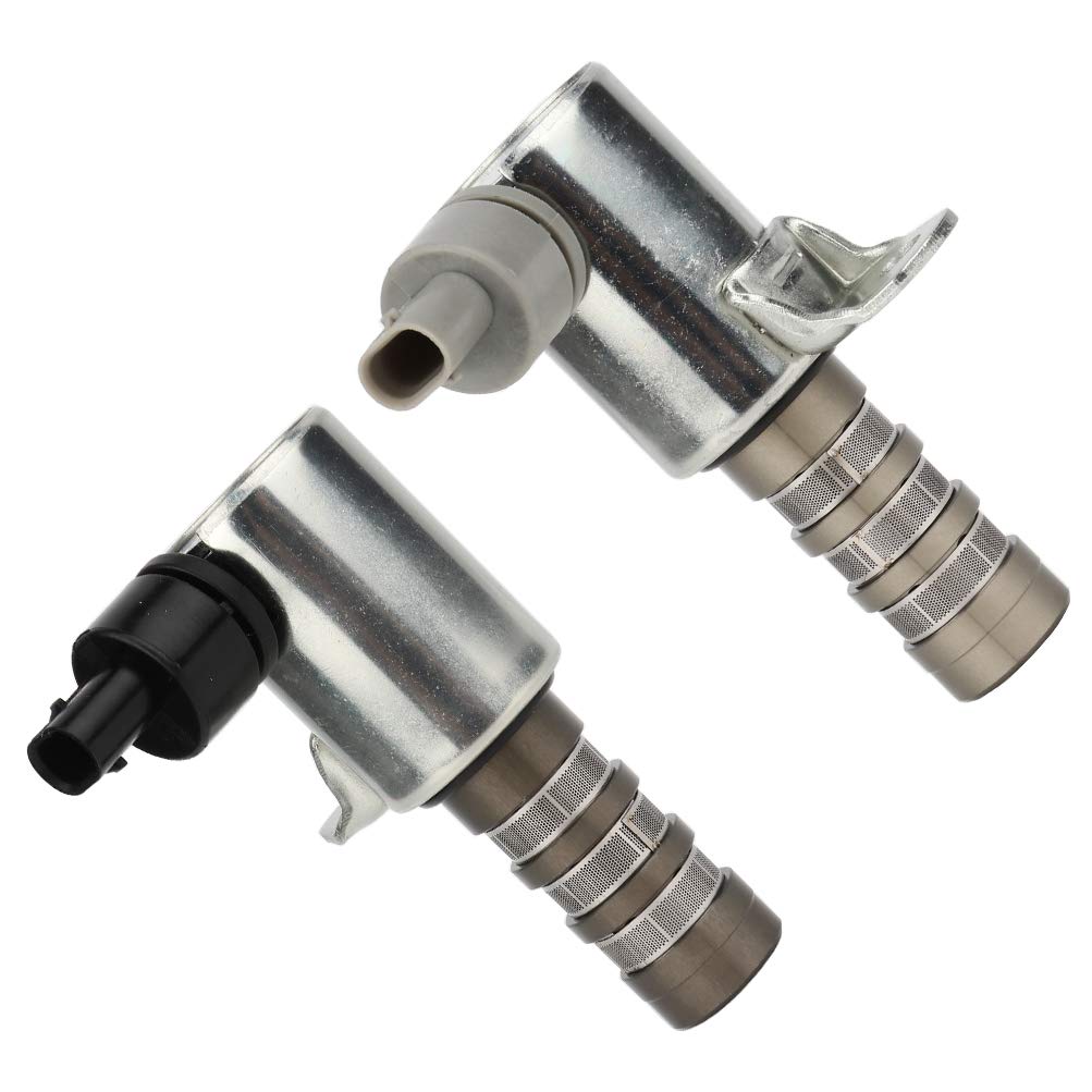 SCITOO Engine Variable Valve Timing (VVT) Solenoid Replacement for Ford Lincoln 917-197 917-198 (2 Pack) - Improve Engine Performance & Fuel Efficiency for F150, Escape, Edge, MKZ & More