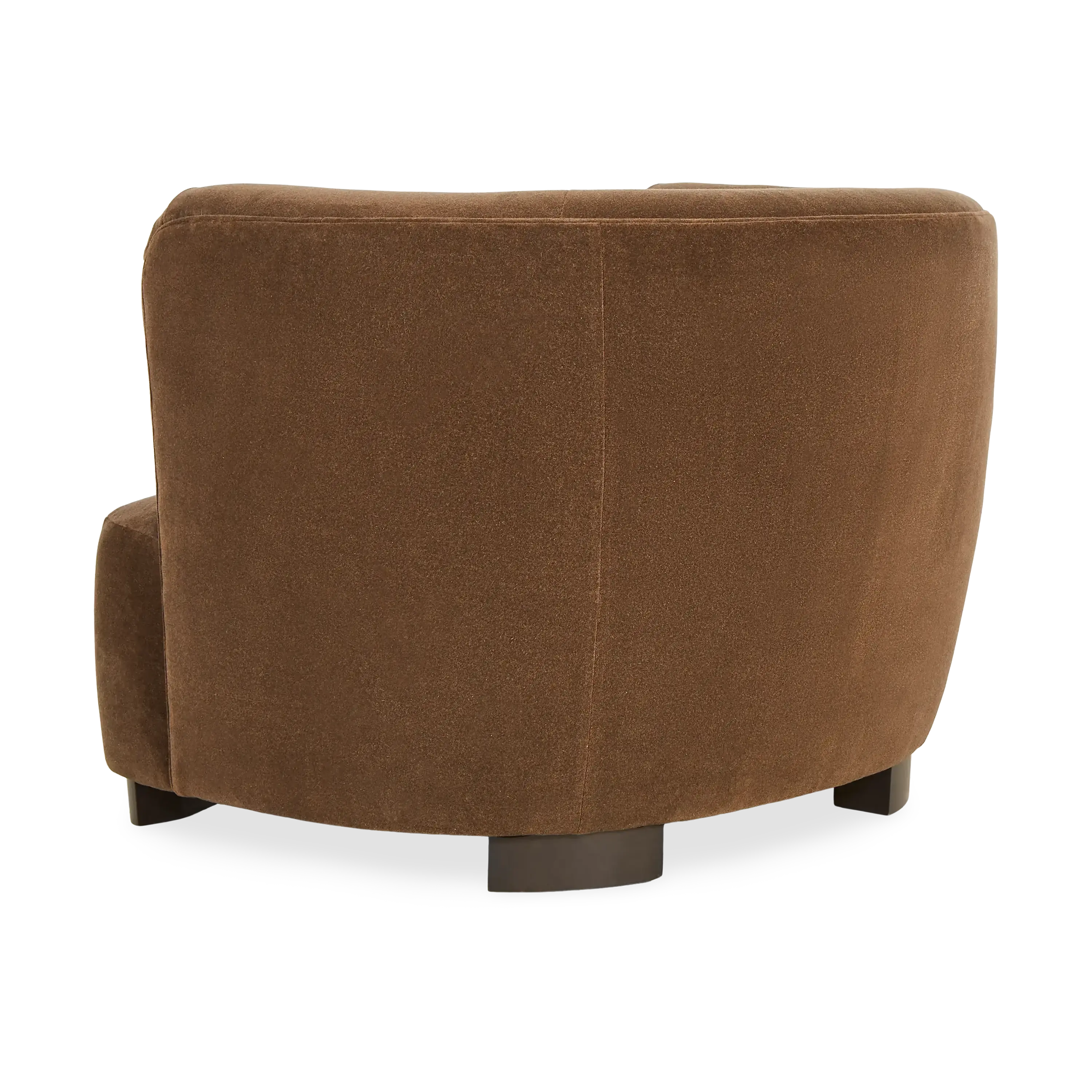August Lounge Chair - Modern Comfortable Recliner for Living Room, Patio & Office - Premium Fabric Upholstered Relaxing Chair with Ergonomic Design