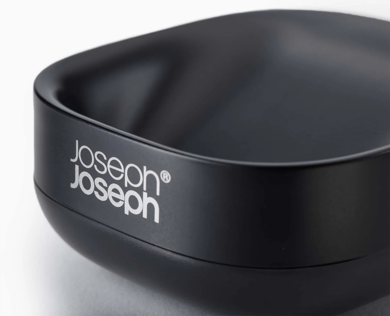 Slim™ Compact Matt Black Soap Dish - Modern Bathroom Organizer for Bar Soap | Perfect for Showers, Sinks & Countertop Storage