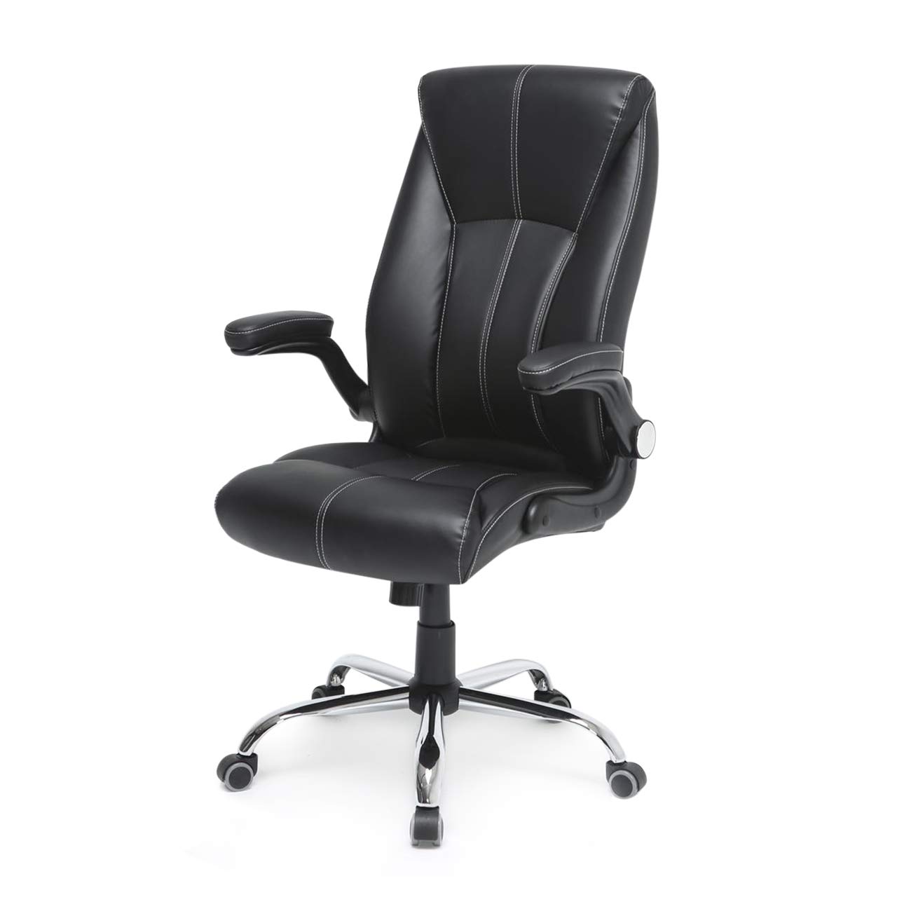 Max Comfort Office Chairs AVION BLACK - Ergonomic Desk Chair for Home & Office Use - Perfect for Long Hours of Sitting & Computer Work
