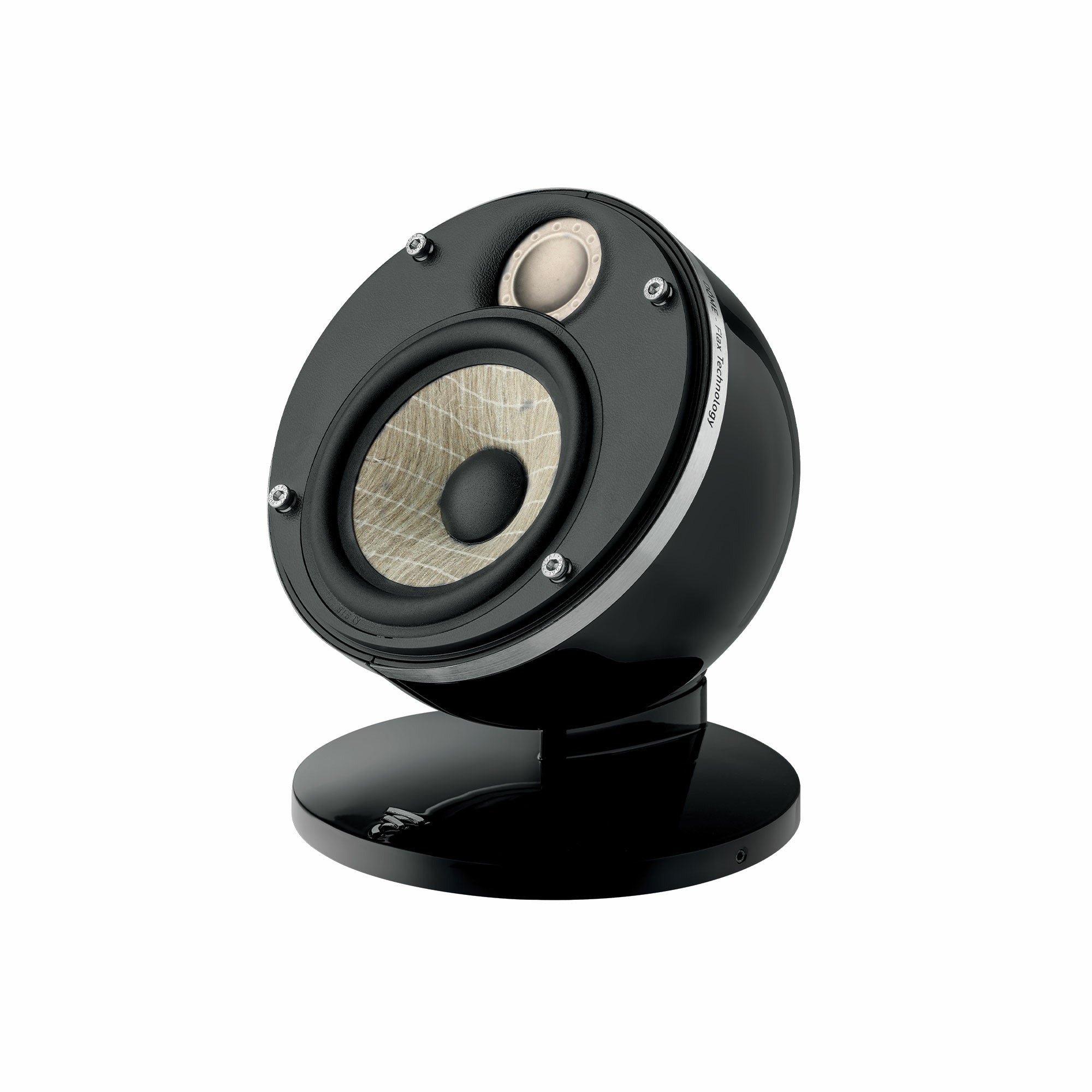Focal Dome Flax Loudspeaker - Premium Bookshelf Speaker with Natural Flax Woofer for Home Theater & Music Listening