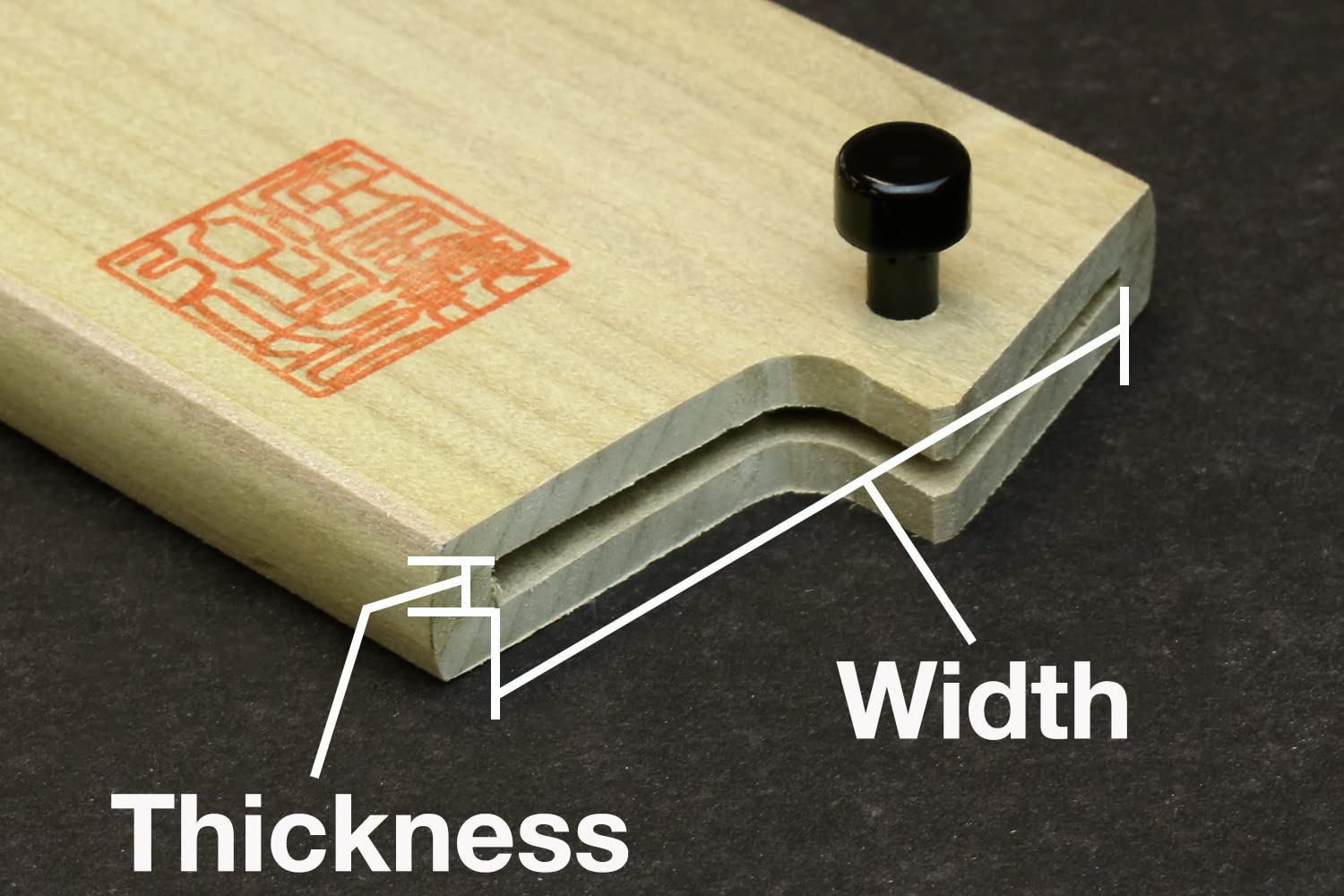 Yoshihiro 240mm Sujihiki Slicer Knife with Natural Magnolia Wood Saya Blade Protector - Japanese Kitchen Knife for Sushi, Meat & Fish Slicing - Perfect for Chefs & Home Cooking