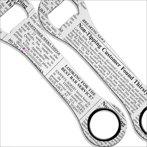 Bartender News Dog Bone Bottle Opener - Unique Stainless Steel Beer Bottle Opener for Bartenders, Dog Lovers & Home Bars - Perfect for Parties, BBQs & Gifts