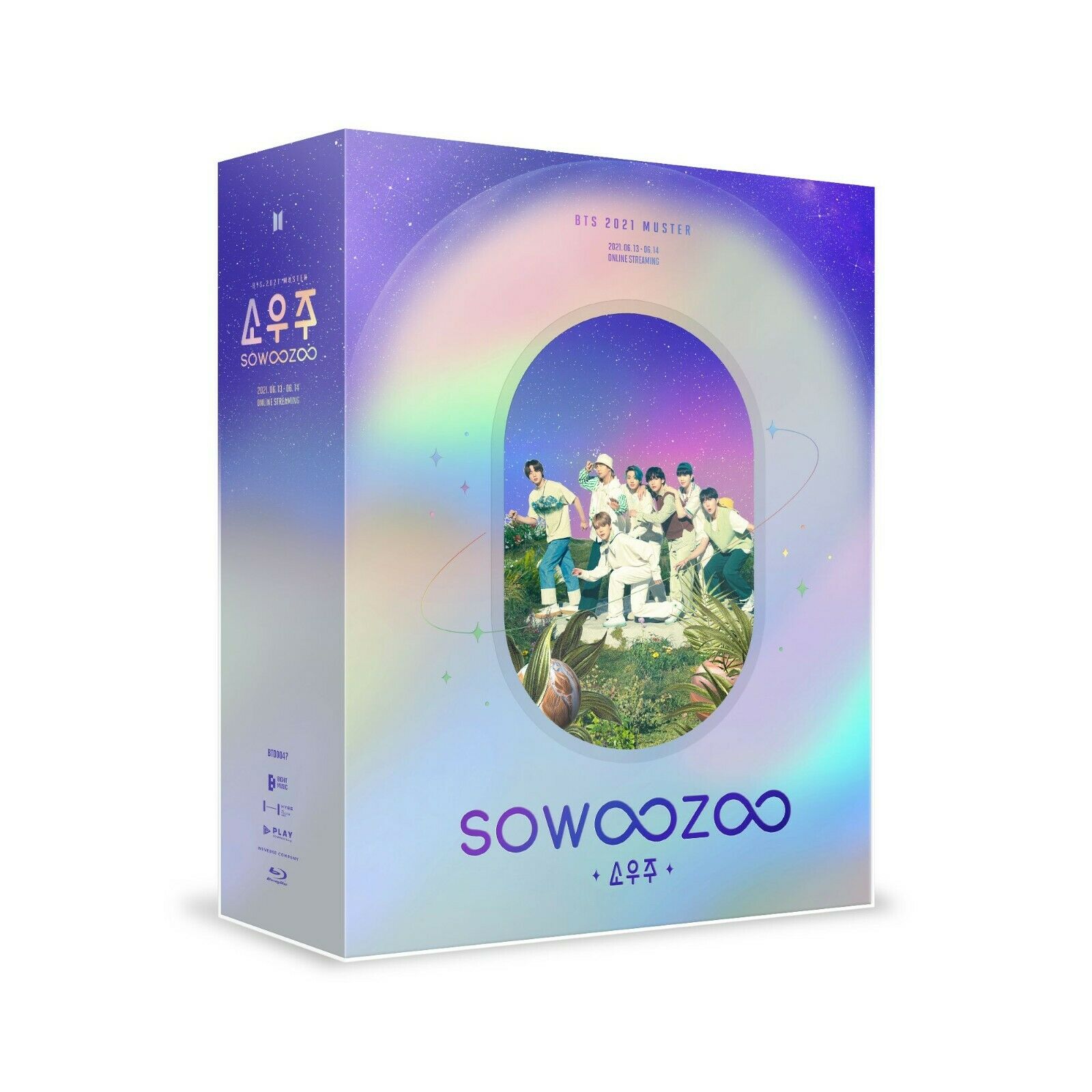 BTS '2021 MUSTER SOWOOZOO' BLU-RAY DVD Concert Film - Perfect for K-Pop Fans, Collectors & Home Entertainment