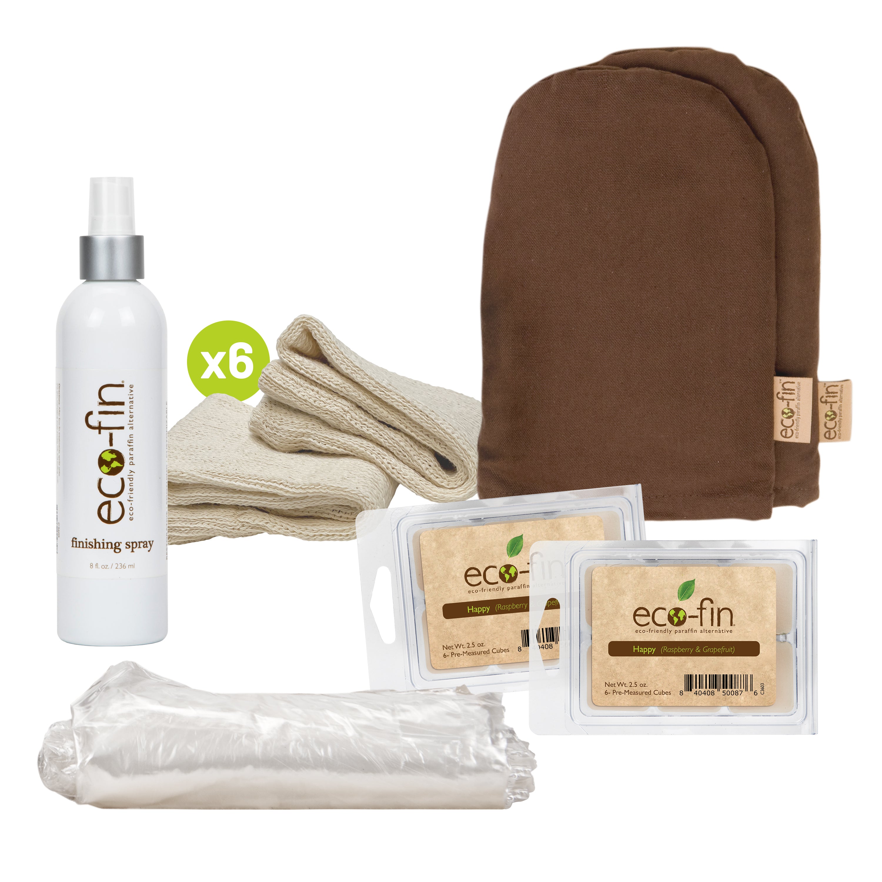 Eco Fin Professional Trial Kit - Natural Nail Care Set for Strong & Healthy Nails - Perfect for Salon Use & At-Home Manicures