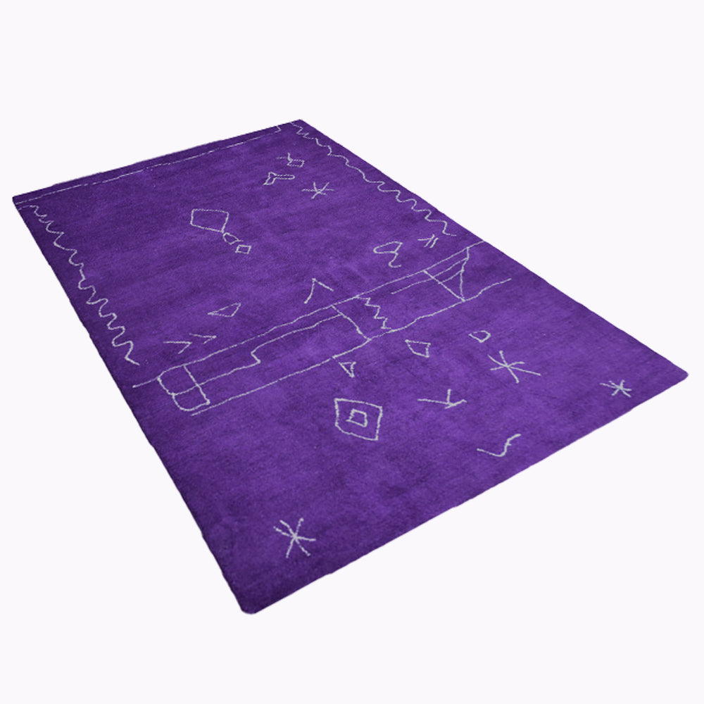 Hand Knotted Radiance Rug - Premium Bohemian Style Area Rug for Living Room, Bedroom & Dining Room - Soft & Durable Home Decor