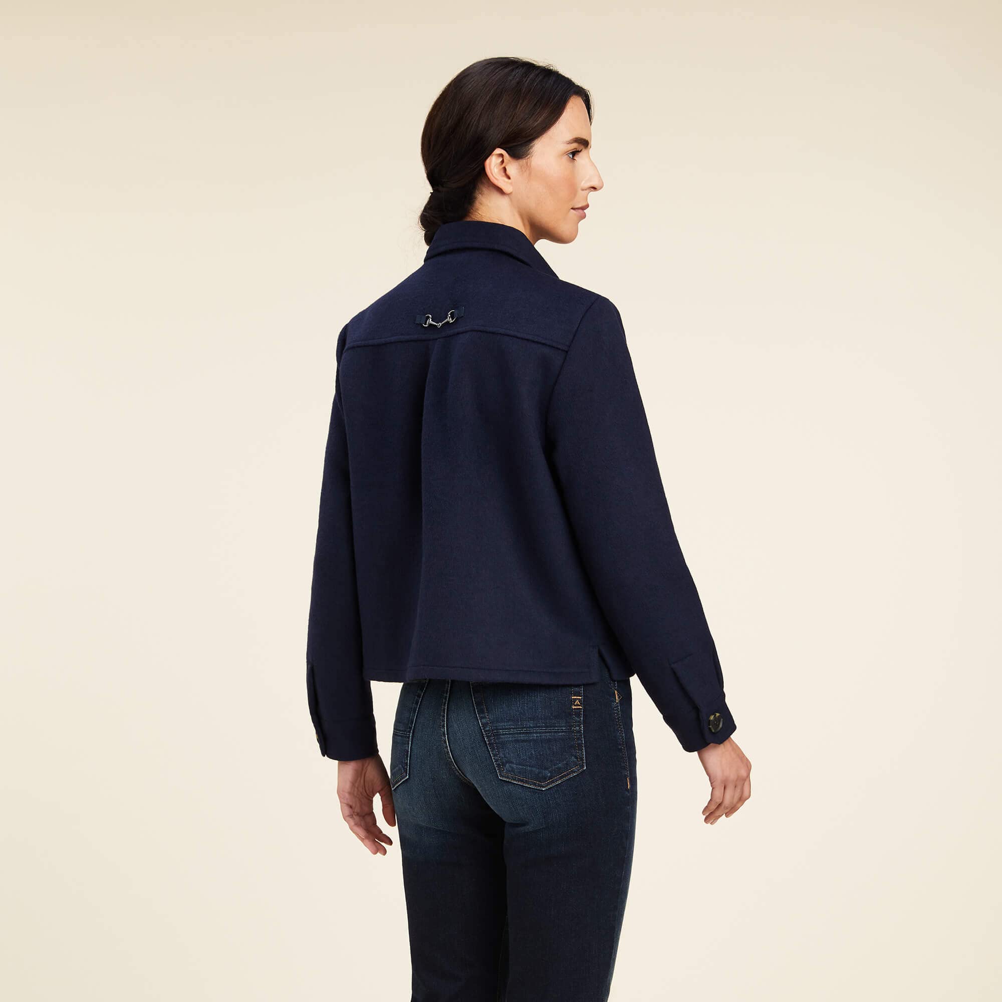 ARIAT Women's Ashford Shirt Jacket - Lightweight Denim Button-Up Shirt for Casual Wear & Outdoor Activities | Perfect for Spring, Fall & Layering