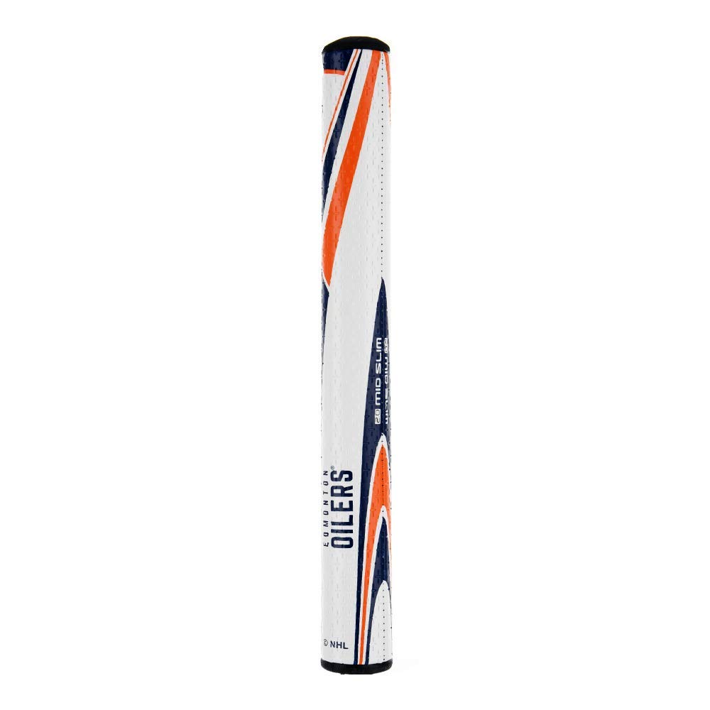 SuperStroke NHL Golf Putter Grip Mid Slim™ 2.0 | Enhanced Cross-Traction Texture & Oversized Design for Consistent Stroke | Non-Slip Performance | Perfect for Professional and Amateur Golfers on the Green