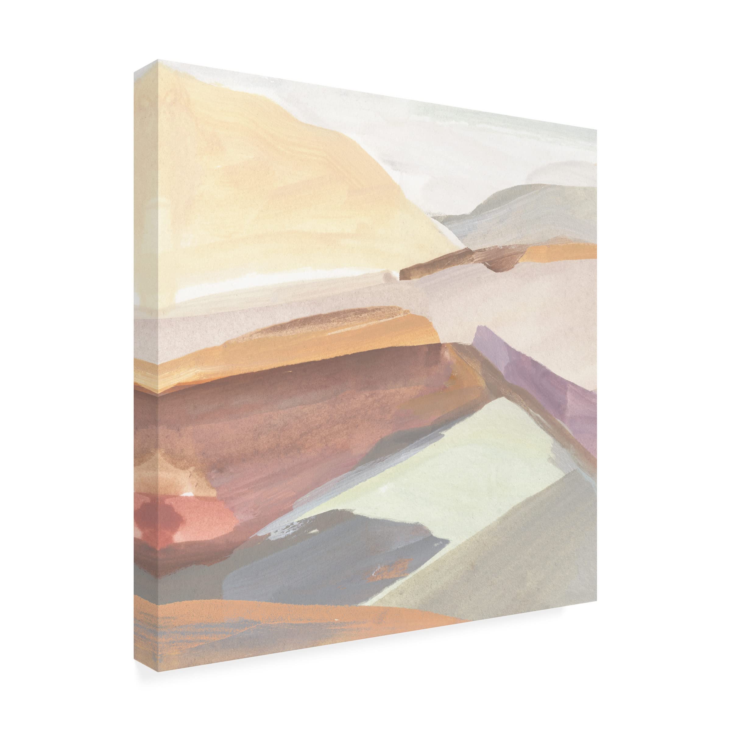 Annie Warren 'Canyon Rim I' Canvas Wall Art Print - Southwestern Landscape Painting for Living Room, Bedroom & Office Decor | Trademark Fine Art Collection