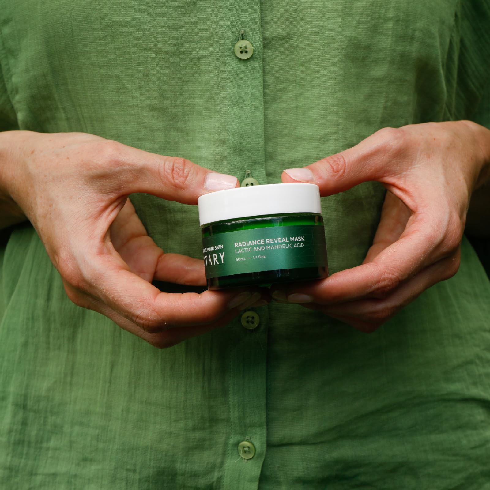 Votary Radiance Reveal Mask - Anti-Aging Facial Cream for Smoothing Skin, Minimizing Pores & Reducing Wrinkles | Improves Skin Texture for Breakout-Prone Skin | 1.7 Fl Oz | Perfect for Nighttime Skincare Routine & Pre-Event Glow Prep