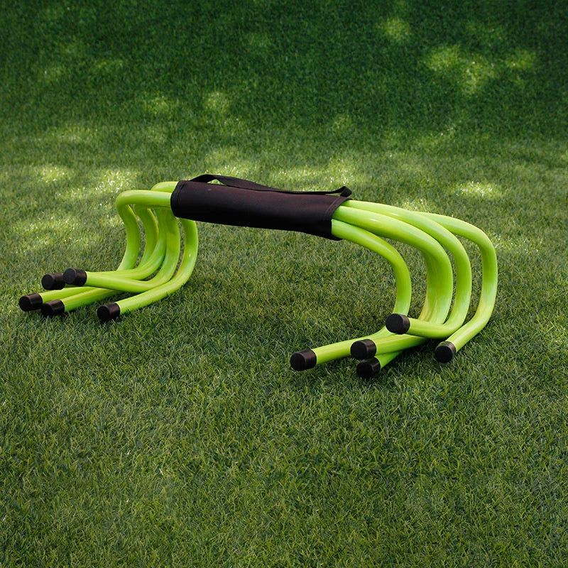 Agility Training Equipment Set - Soccer Hurdles, Football Storage Carrier & Cloth Wrapper for Sports Practice | Perfect for Football Drills, Soccer Training & Field Exercises