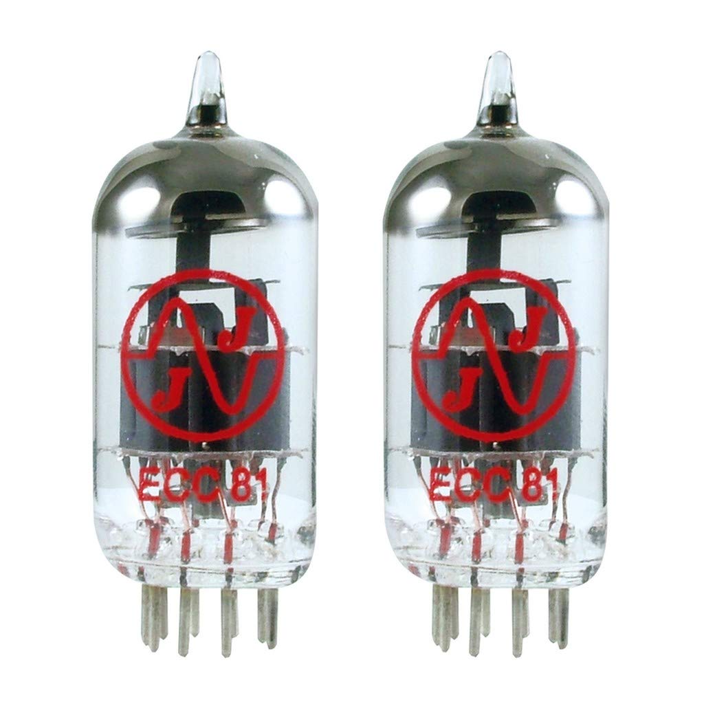New JJ 12AT7 / ECC81 Vacuum Tubes Matched Pair (2) - Premium Audio Upgrade for Guitar Amps & Hi-Fi Systems