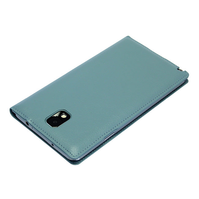 Premium Genuine Leather Flip S View Case for Samsung Galaxy Note 3 III N9000 - Slim Protective Smart Cover with Card Slot | Perfect for Business, Travel & Everyday Use