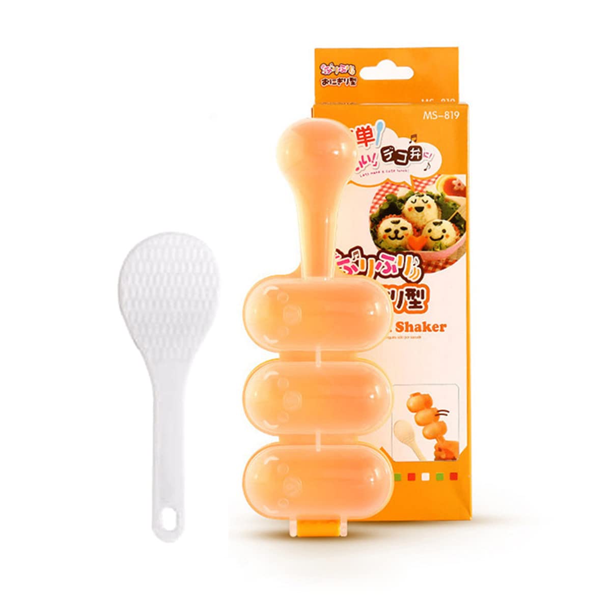 **Non-Stick Rice Ball Maker & Onigiri Shaper Mold - DIY Sushi Kit with Mini Rice Scoop for Homemade Japanese Snacks - Perfect for Bento Boxes, Lunch Prep & Party Platters**