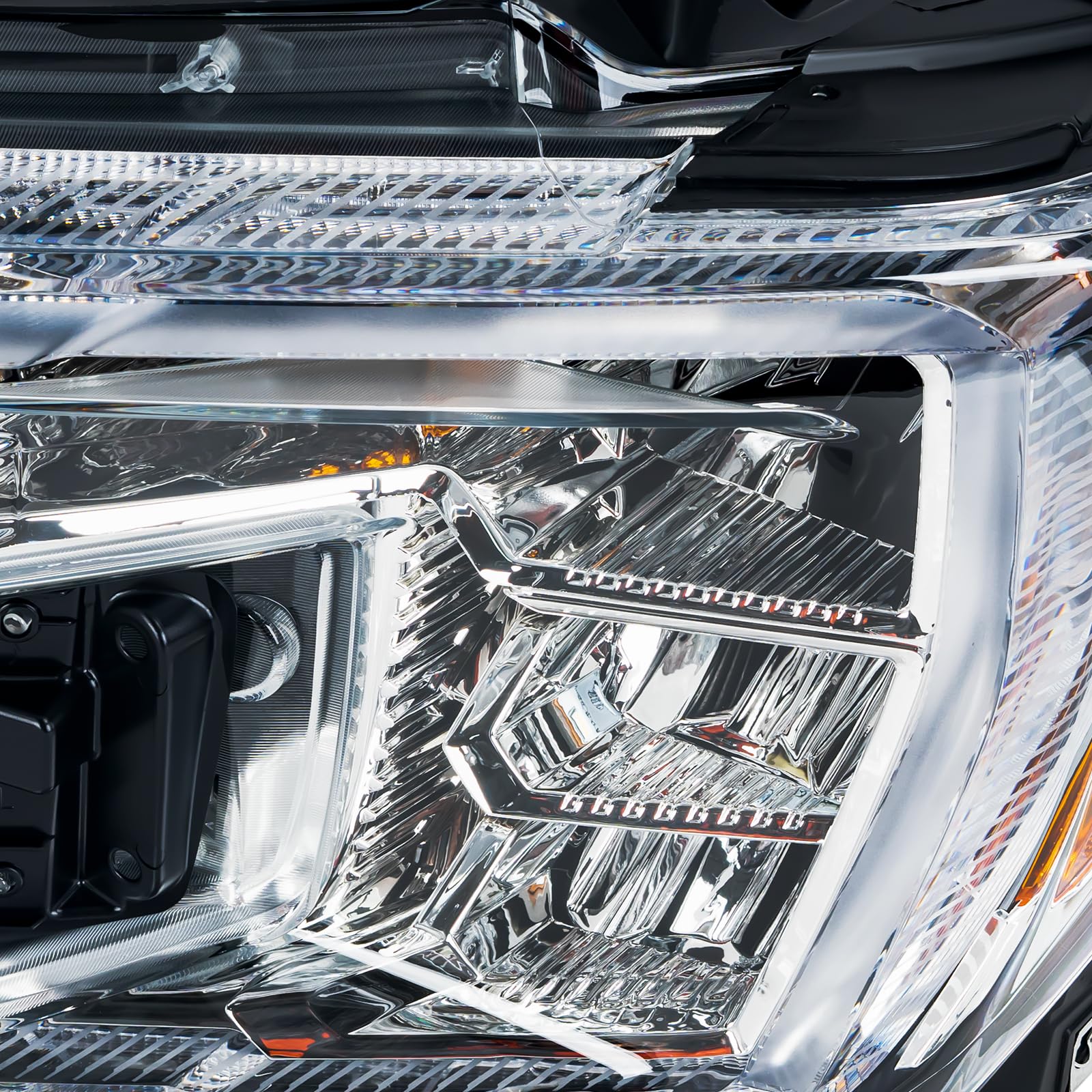 KARPAL LED Headlight Assembly Compatible with 2019-2021 GMC Sierra 1500 - Driver Side Left Replacement (GM2502495) w/ DRL - Perfect for Night Driving & Off-Road Adventures