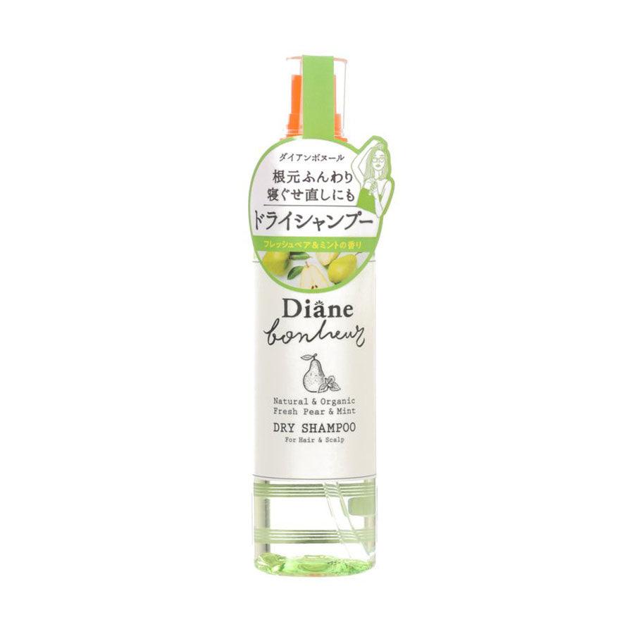 MOIST DIANE Diane Bonheur Dry Shampoo Fresh Pear Mint 120mL - Volumizing & Oil Control for All Hair Types | Perfect for Travel, Gym & Quick Refresh