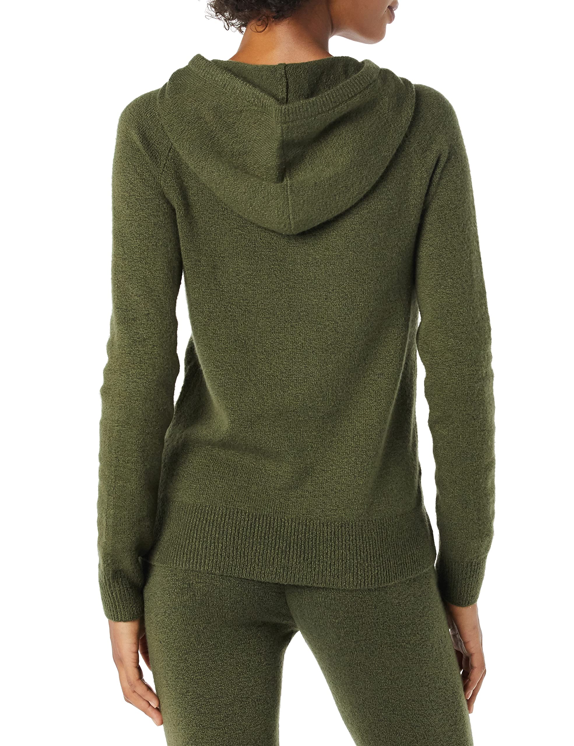 Amazon Essentials Women's Soft Touch Hooded Pullover Sweater - Cozy Fleece Hoodie for Casual Wear, Lounge & Outdoor Activities